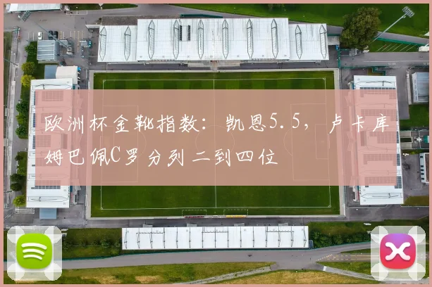 欧洲杯金靴指数：凯恩5.5，卢卡库姆巴佩C罗分列二到四位